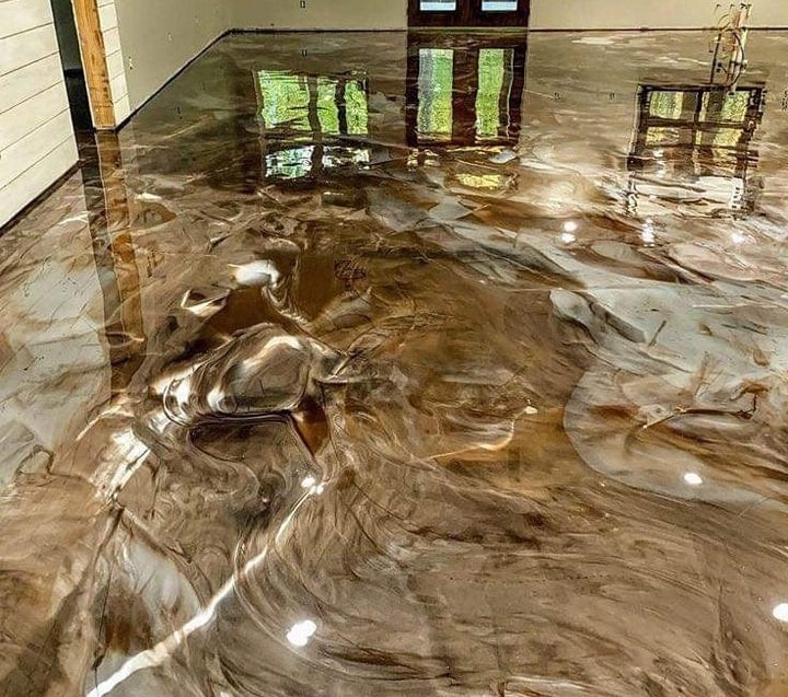 Premium epoxy flooring installation in Polokwane by Vertex Resin Studio